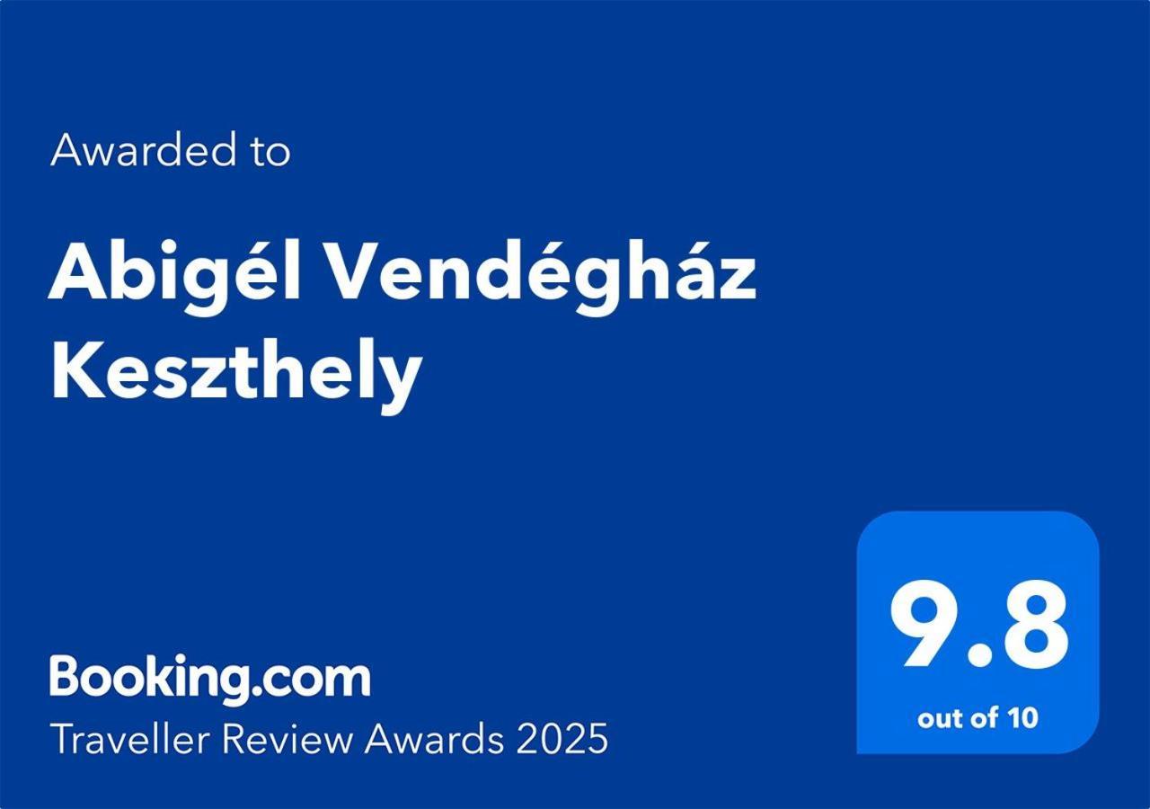 Abigél Vendégház Keszthely Exterior foto